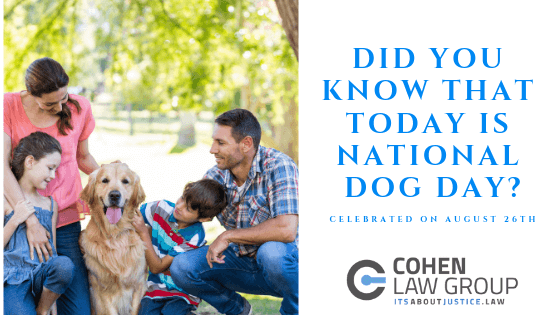 Did You Know That Today Is National Dog Day?