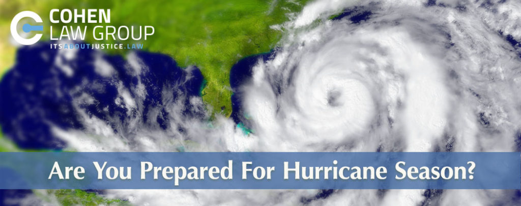 Are You Prepared For Hurricane Season?