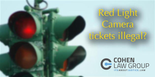 Red Light Camera Tickets? You May be Entitled to Your Money Back
