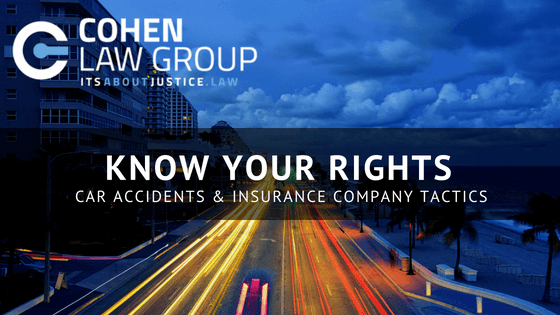 Know Your Rights: Car Accidents & Insurance Company Tactics