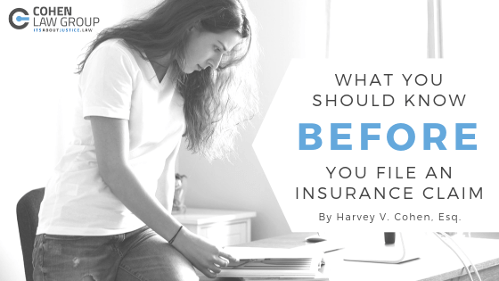 What you should know BEFORE you file an insurance claim