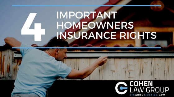 4 Important Homeowners Insurance Rights